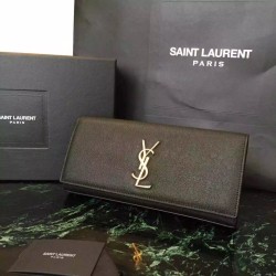 Replica perfette Saint Laurent classico nero grano Monogramme Pochette