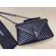 Replica Saint Laurent grandi borse Monogram universitari in nero di capra Imitazioni Replica perfette Saint Laurent grandi borse Monogram universitari in nero di capra