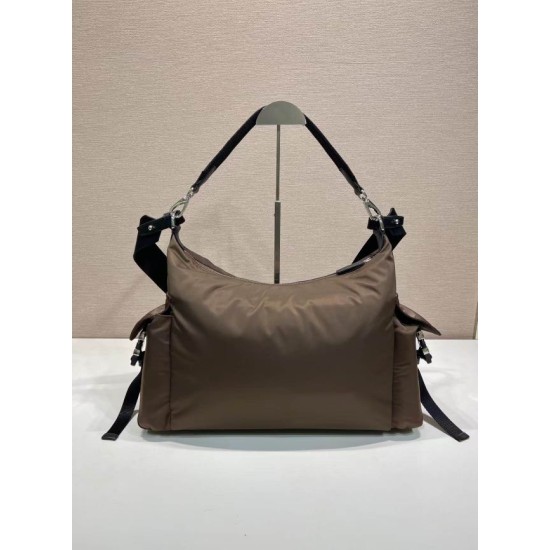Replica Borsa a tracolla Prada Explore Re-Nylon 2VH204 Uomo marrone Replica Borsa a tracolla Prada Explore Re-Nylon 2VH204 Uomo marrone