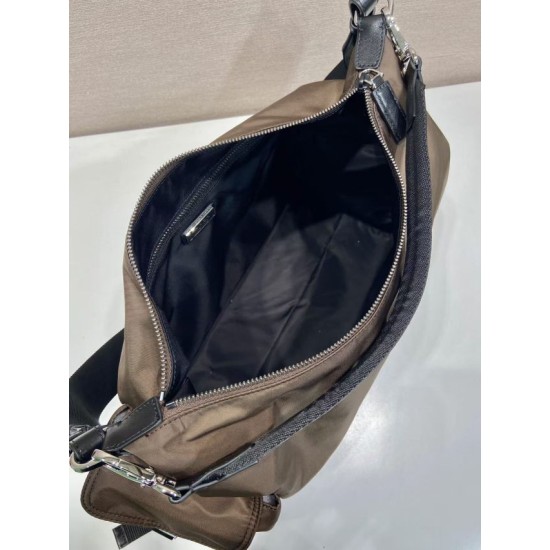 Replica Borsa a tracolla Prada Explore Re-Nylon 2VH204 Uomo marrone Replica Borsa a tracolla Prada Explore Re-Nylon 2VH204 Uomo marrone