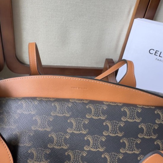Replica Perfetta Borsa da viaggio Celine Triomphe marrone Imitazioni Perfetta Borsa da viaggio Celine Triomphe marrone