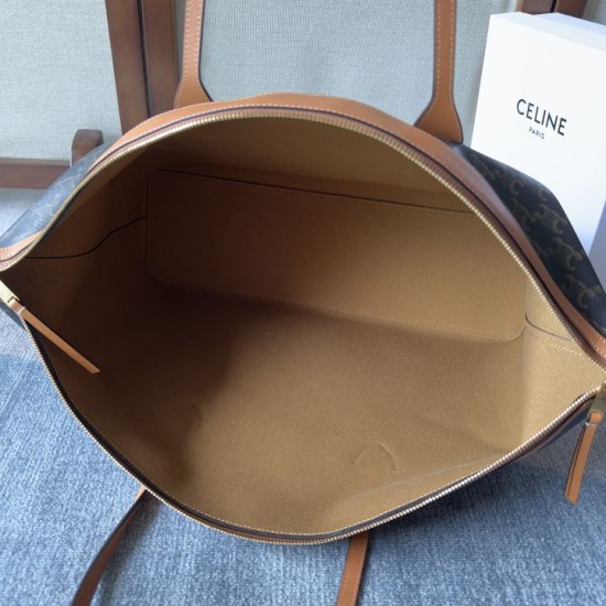 Replica Perfetta Borsa da viaggio Celine Triomphe marrone Imitazioni Perfetta Borsa da viaggio Celine Triomphe marrone