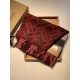 Replica Scialle in lana cashmere double face Burberry 30 x 180 Griffate