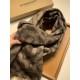 Replica Scialle in lana cashmere double face Burberry 30 x 180 Griffate