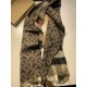 Replica Scialle in lana cashmere double face Burberry 30 x 180 Griffate