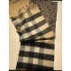 Replica Scialle in lana cashmere double face Burberry 30 x 180 Griffate