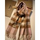 Dupe replica Burberry scialle classico in cashmere con motivo check medio 40 x 180 imitazioni perfette Replica Burberry scialle classico in cashmere con motivo check medio 40 x 180 Griffate