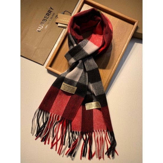 Dupe Burberry scialle classico in cashmere con motivo check medio 40 x 180 imitazioni perfette Replica Burberry scialle classico in cashmere con motivo check medio 40 x 180 Griffate