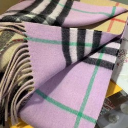 Replica Alta gamma Burberry Scialle in cashmere con motivo check classico 30 x 250 Griffate