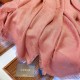 Dupe Wool GG jacquard Sciarpa quadrata double face Rosa imitazioni perfette Replica Wool GG jacquard Sciarpa quadrata double face Rosa Griffate
