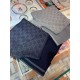Dupe Sciarpa classica da uomo in cashmere double face Blu scuro imitazioni perfette Replica Sciarpa classica da uomo in cashmere double face Blu scuro Griffate