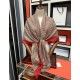 Dupe replica Sciarpa Double G in cashmere con motivo mela intrecciata imitazioni perfette Replica Sciarpa Double G in cashmere con motivo mela intrecciata Griffate