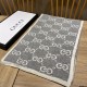 Replica Sciarpa Classic Wool GG jacquard Grigia Griffate