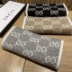 Replica Sciarpa Classic Wool GG jacquard Grigia Griffate