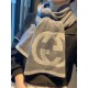 Dupe Sciarpa Classic Cashmere Grigio Scuro imitazioni perfette Replica Sciarpa Classic Cashmere Grigio Scuro Griffate
