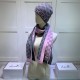 Dupe Classic Cashmere Jacquard Sciarpa e Cappello Rosa / Grigio imitazioni perfette Replica Classic Cashmere Jacquard Sciarpa e Cappello Rosa / Grigio Griffate