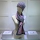 Dupe Classic Cashmere Jacquard Sciarpa e Cappello Rosa / Grigio imitazioni perfette Replica Classic Cashmere Jacquard Sciarpa e Cappello Rosa / Grigio Griffate