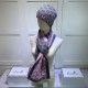 Dupe Classic Cashmere Jacquard Sciarpa e Cappello Rosa / Grigio imitazioni perfette Replica Classic Cashmere Jacquard Sciarpa e Cappello Rosa / Grigio Griffate