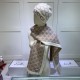 Replica Classic Cashmere Jacquard sciarpa e cappello fronte / bianco Griffate