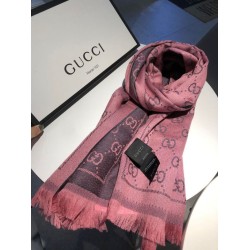 Sciarpa Classic jacquard in lana 48 x 180 rosa
