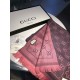 Replica Sciarpa Classic jacquard in lana 48 x 180 rosa Griffate