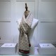 Dupe Sciarpa cashmere jacquard 30 x 190 Marrone imitazioni perfette Replica Sciarpa cashmere jacquard 30 x 190 Marrone Griffate