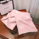 Dupe replica Sciarpa in lana bicolore double face 50 x 200 Rosa imitazioni perfette Replica Sciarpa in lana bicolore double face 50 x 200 Rosa Griffate