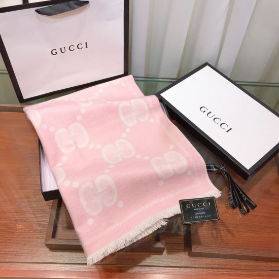 Dupe replica Sciarpa in lana bicolore double face 50 x 200 Rosa imitazioni perfette Replica Sciarpa in lana bicolore double face 50 x 200 Rosa Griffate
