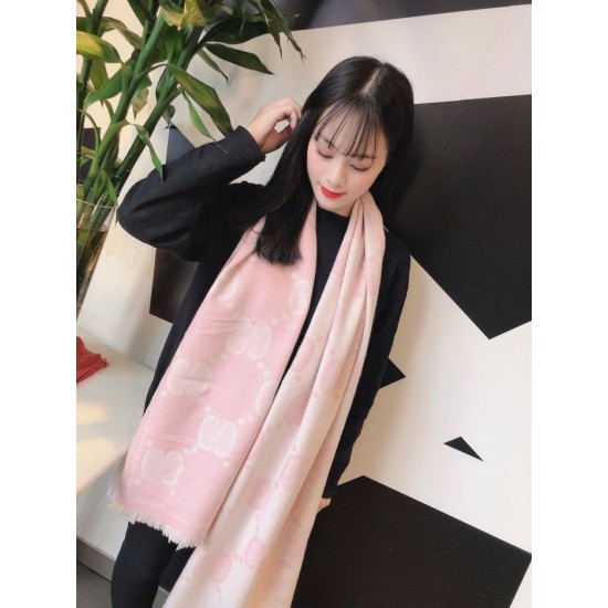 Dupe replica Sciarpa in lana bicolore double face 50 x 200 Rosa imitazioni perfette Replica Sciarpa in lana bicolore double face 50 x 200 Rosa Griffate