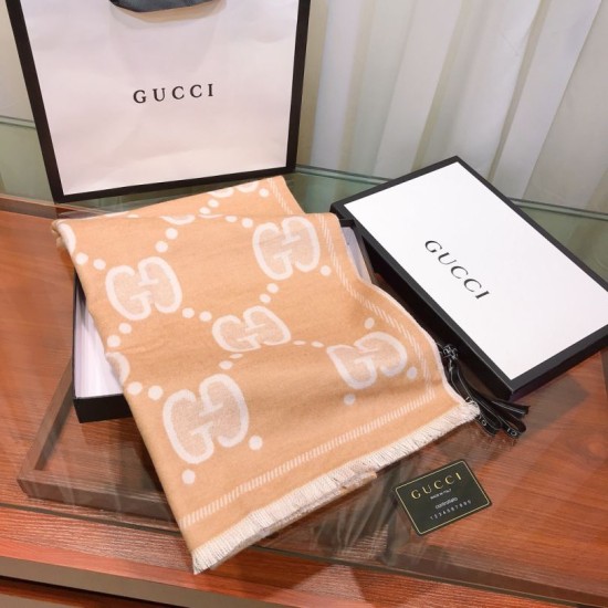 Dupe Alta gamma replica Sciarpa in lana bicolore double face 50 x 200 marrone imitazioni perfette Replica Alta gamma Sciarpa in lana bicolore double face 50 x 200 marrone Griffate