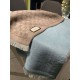 Dupe Sciarpa in cashmere jacquard con motivo GG 23 x 180 Azzurro imitazioni perfette Replica Sciarpa in cashmere jacquard con motivo GG 23 x 180 Azzurro Griffate