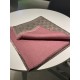 Replica Pari Sciarpa in cashmere jacquard con motivo GG 23 x 180 Rosa Griffate