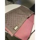 Replica Pari Sciarpa in cashmere jacquard con motivo GG 23 x 180 Rosa Griffate