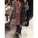 Replica Pari Sciarpa in cashmere jacquard con motivo GG 23 x 180 Rosa Griffate