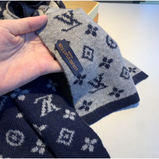 Replica Sciarpa di jeans con monogramma M76245 30 x 180 Griffate