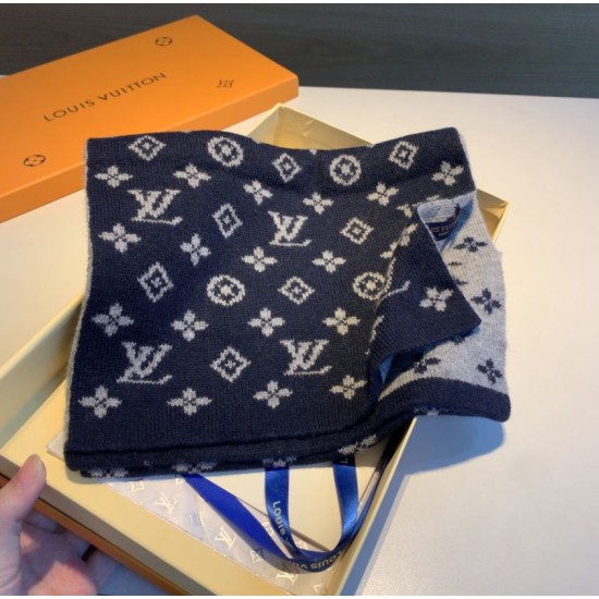 Replica Sciarpa di jeans con monogramma M76245 30 x 180 Griffate