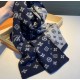 Replica Sciarpa di jeans con monogramma M76245 30 x 180 Griffate