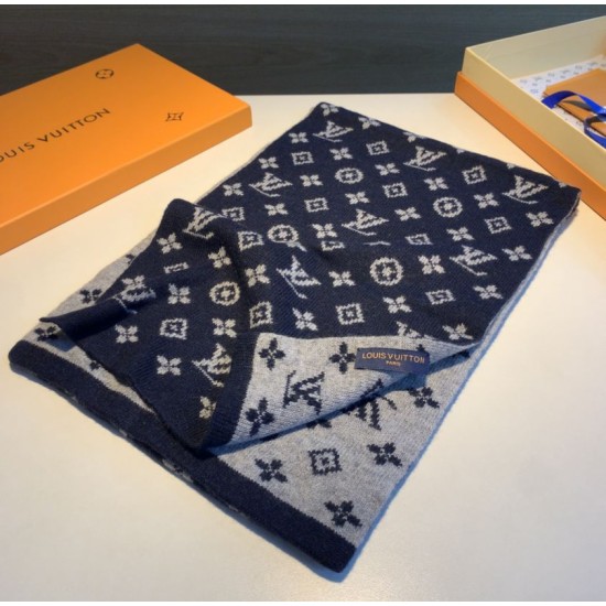 Replica Sciarpa di jeans con monogramma M76245 30 x 180 Griffate