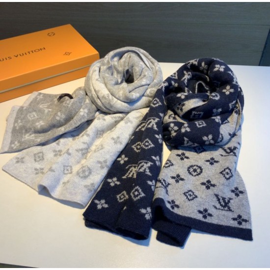 Replica Sciarpa di jeans con monogramma M76245 30 x 180 Griffate