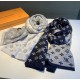 Replica Sciarpa di jeans con monogramma M76245 30 x 180 Griffate